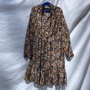 Zara floral dress